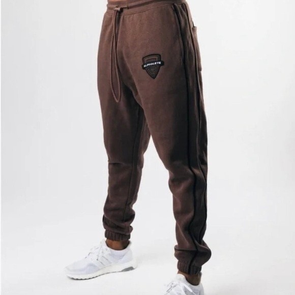 Alphalete Varsity Joggers Mesa Size S Oversized Joggers - Picture 1 of 6